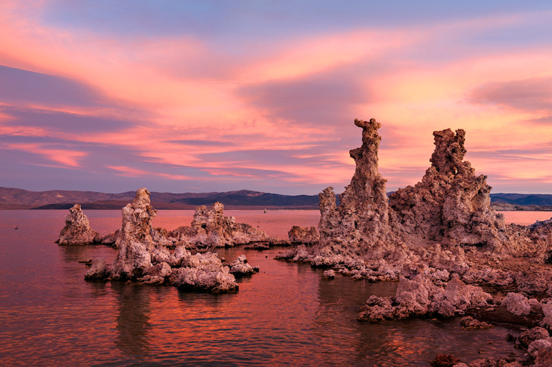 Tufas at Sunrise, Mono Lake, CA