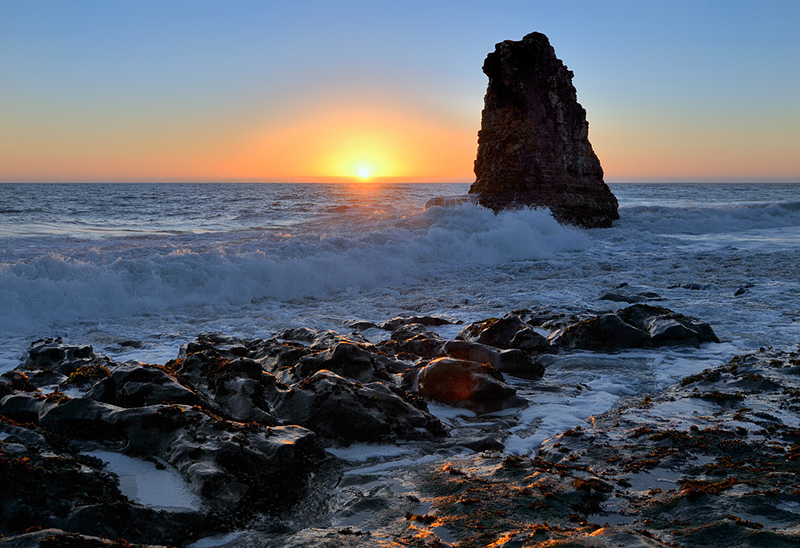 Pacific Sunset, Davenport, CA