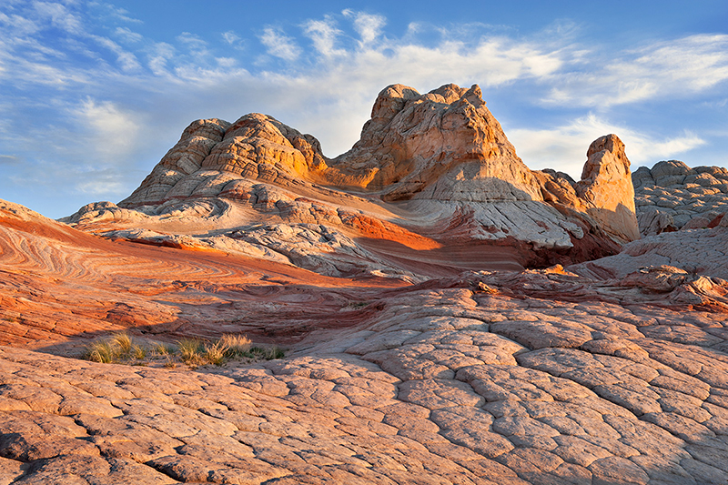 Sunset on the White Pocket, Paria Canyon, AZ