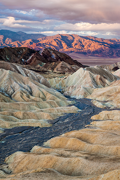 Zabriskie Point Sunrise, Death Valley, CA