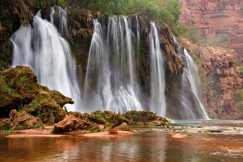 Upper Navajo Falls, Havasupai, AZ