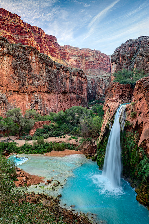 Havasu Falls, Havasupai, AZ