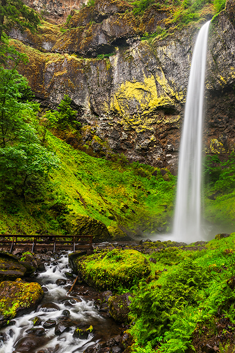 Elowah Falls, Columbia River Gorge, OR