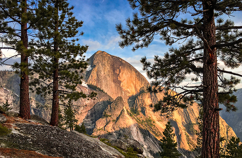 Half Dome from Snow Creek, Yosemite, CA