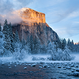 El Capitan and Merced River, Yosemite, CA