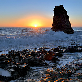 Pacific Sunset, Davenport, CA