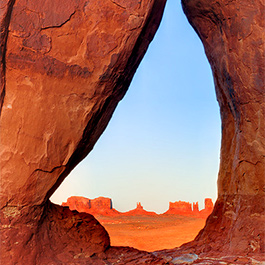Tear Drop Arch, Monument Valley Tribal Park, AZ