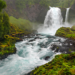 Sahalie Falls, Willamette National Forest, OR