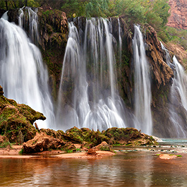 Upper Navajo Falls, Havasupai, AZ
