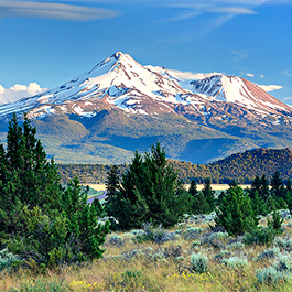 Mount Shasta, U.S. Route 97, CA